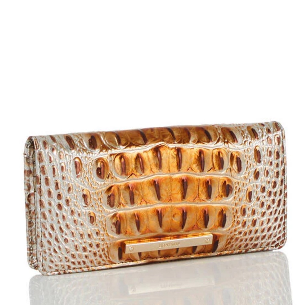 Brahmin ady wallet macchiato Ombre (tagged as brown assorted)